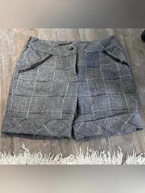 Marc Jacobs grey plaid shorts